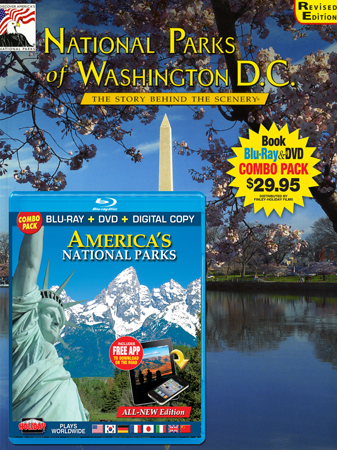 National Parks of WashingtonDC Book/ America's Parks Blu-ray